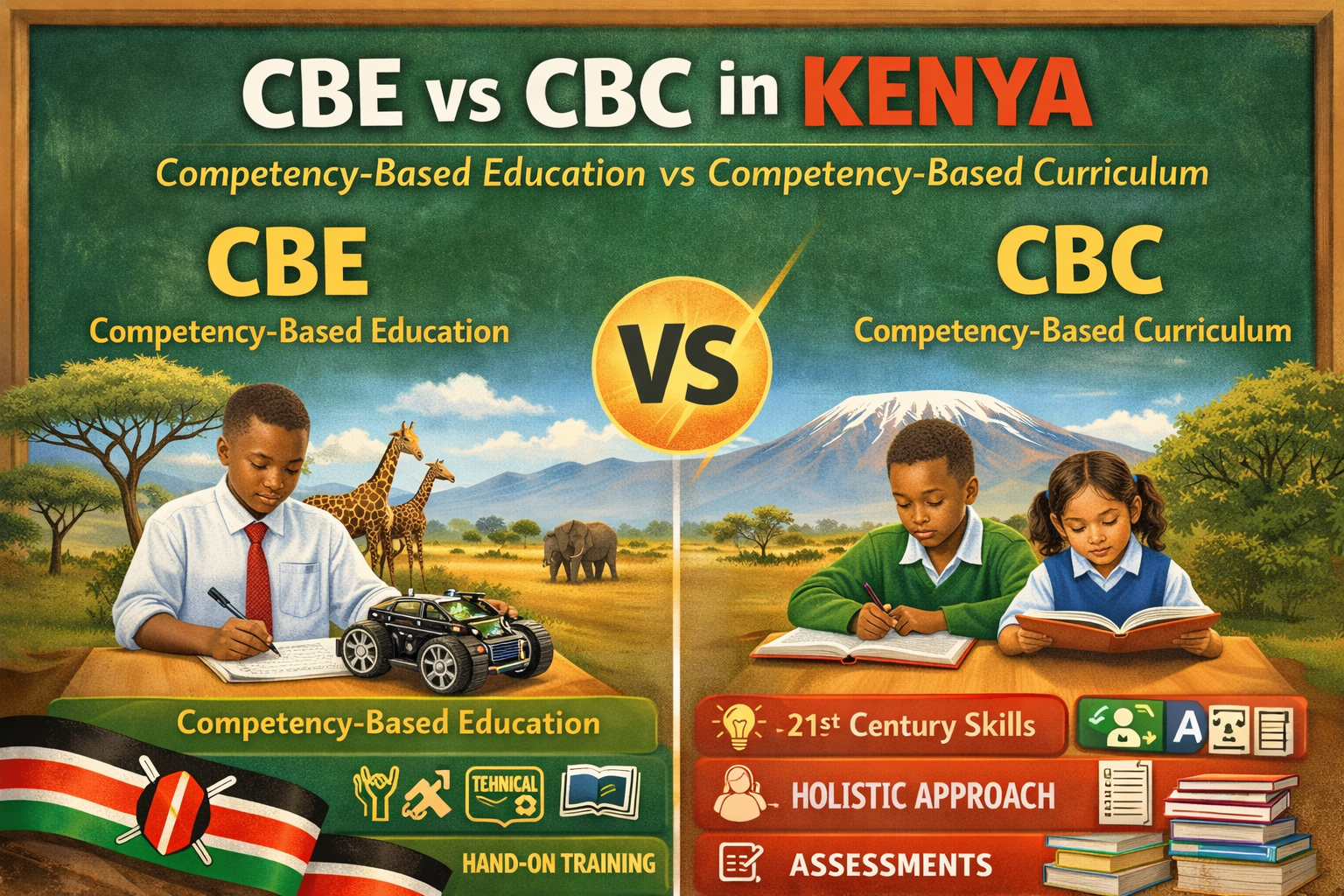 CBE vs CBC in Kenya: Understanding the Difference and How They Work Together