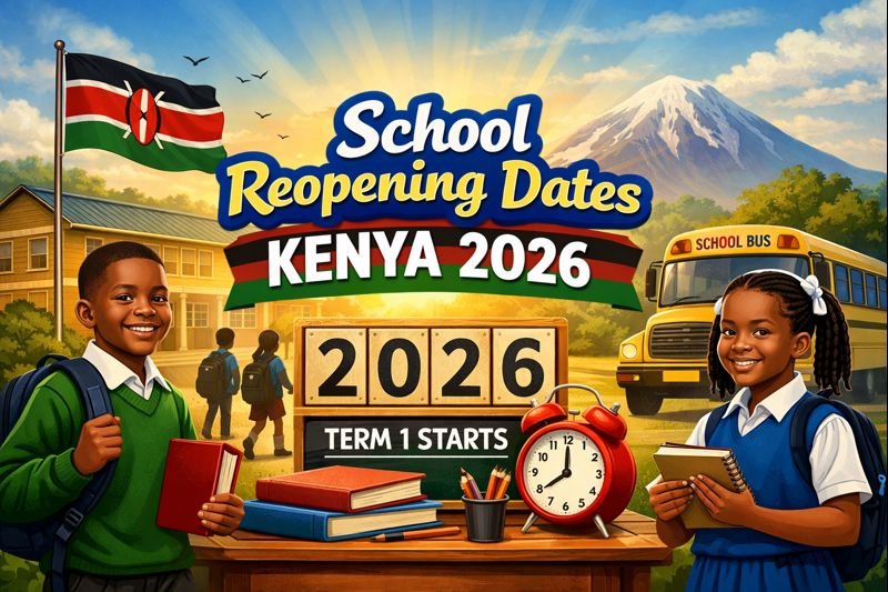 School Reopening Dates Kenya 2026: Official Term One Reporting Day and Full Academic Calendar