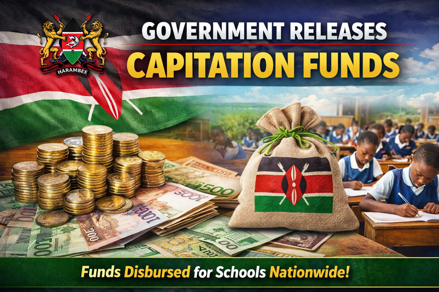 Government Releases Capitation Funds to Public Schools for First Term 2026